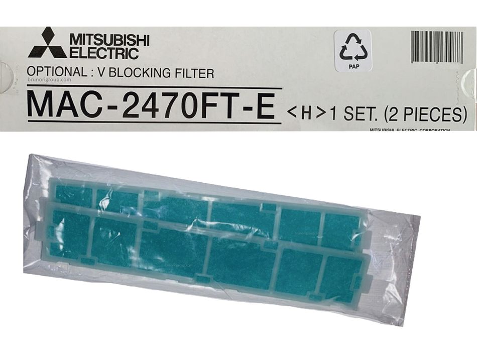 Filtro antibacterias (MSZ-EF/MSZ-HR/MFZ-KT/MLZ-KP) mitsubishi electric