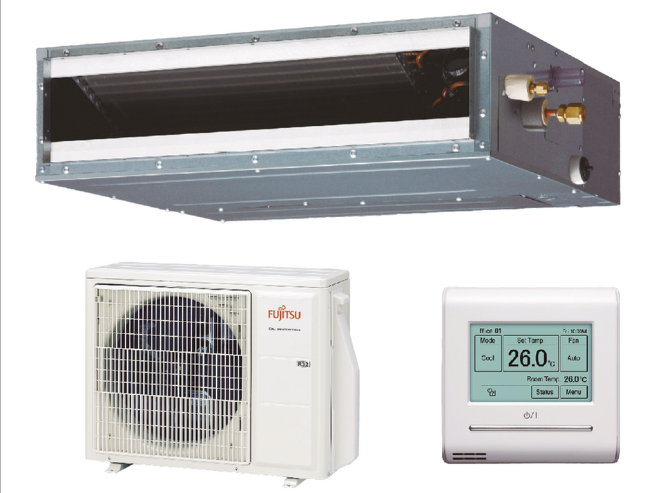 Set - Fujitsu ACY50-KA conducto ECO R32 business monofásico