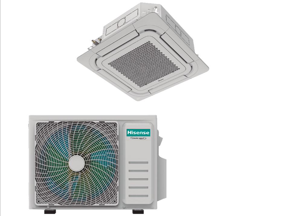 Set - Hisense cassette compact monofásico (ACT52UR4RCC8+AUW52U4RJ8)