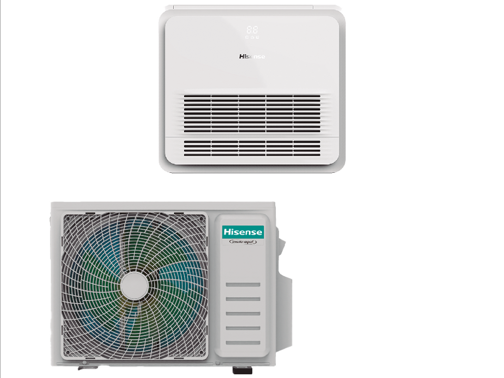 Set - Hisense consola suelo monofásico (AKT35UR4RK8+AUW35U4RS8)