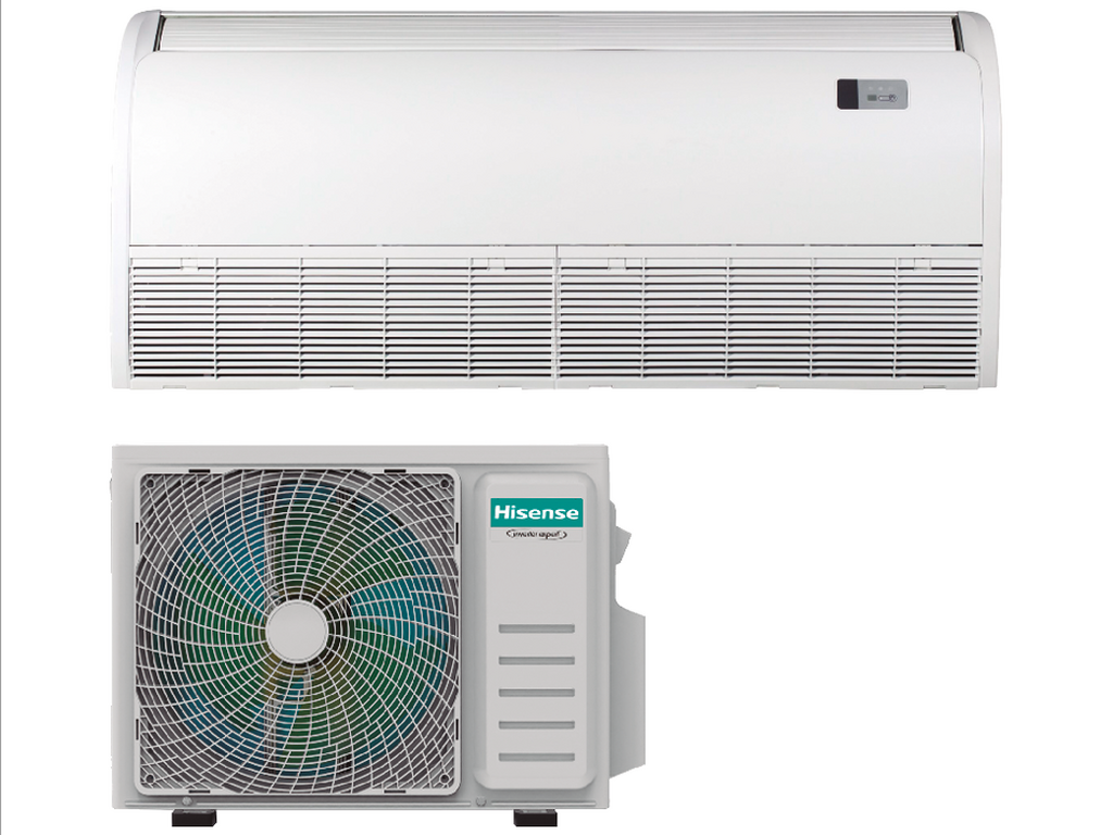 Set - Hisense suelo-techo Turbo monofásico (AVT125+AUW125)
