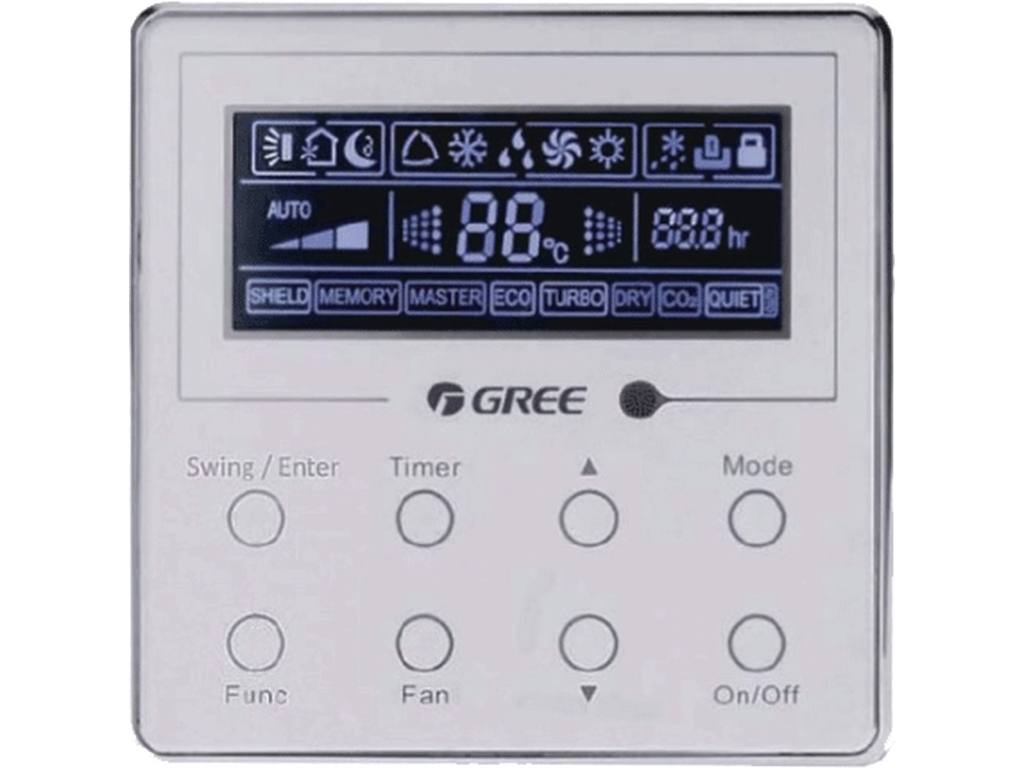 Control centralizado (Multisplit Free Match) Gree