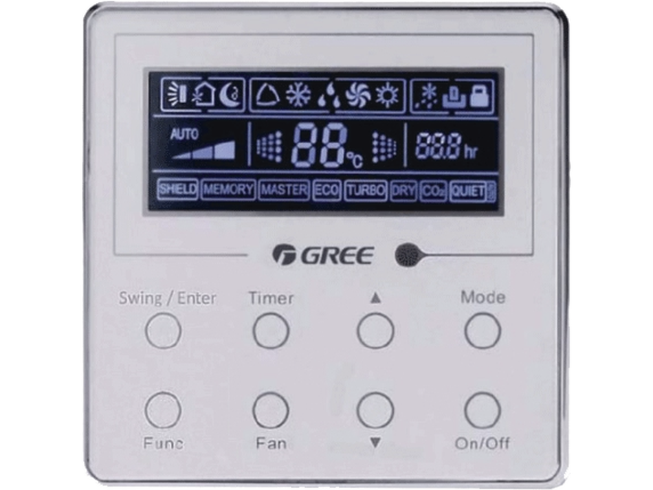 Control centralizado (Multisplit Free Match) Gree
