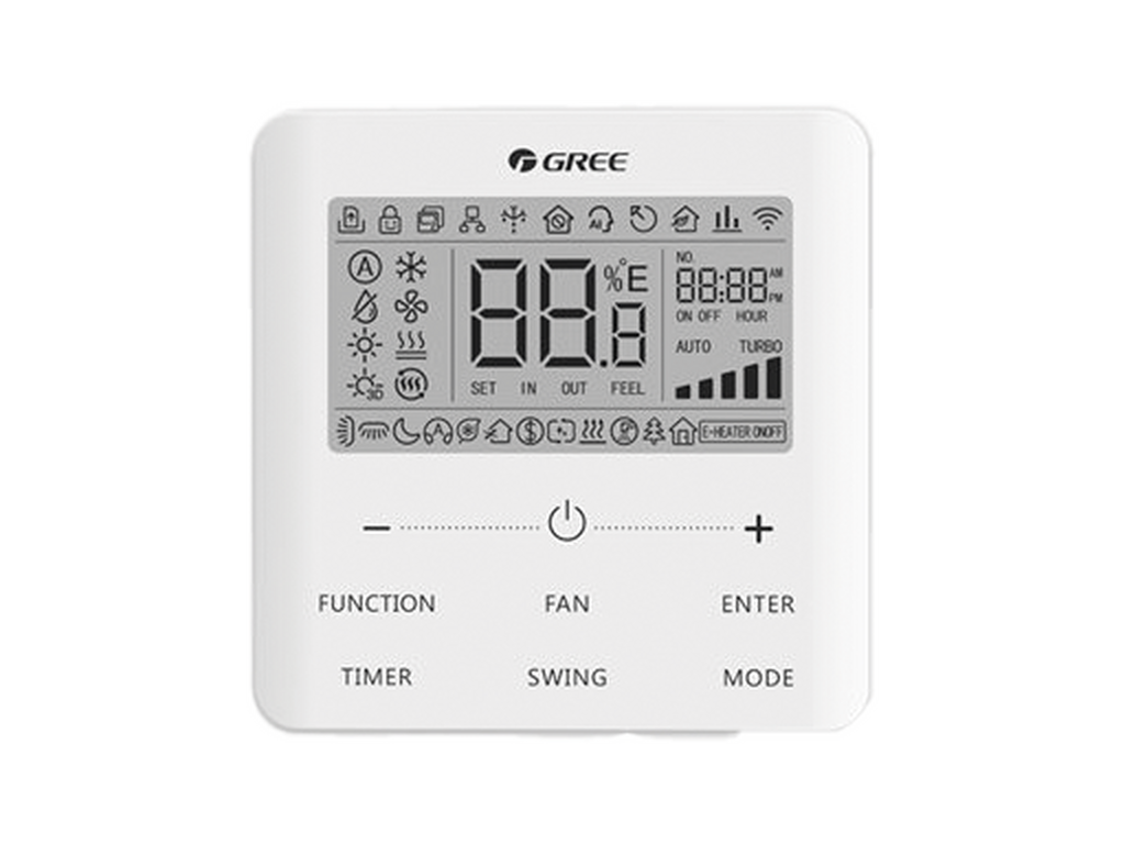 Control por cable (Monosplits U-Match) Gree