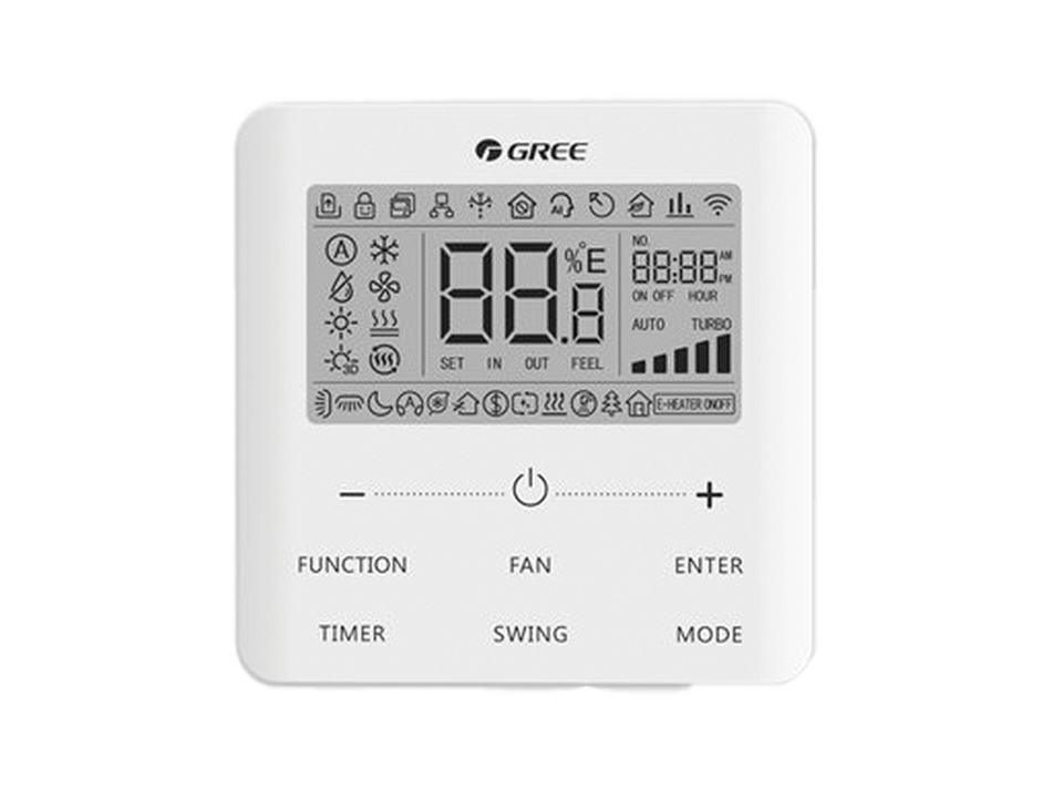 Control por cable (Monosplits U-Match) Gree