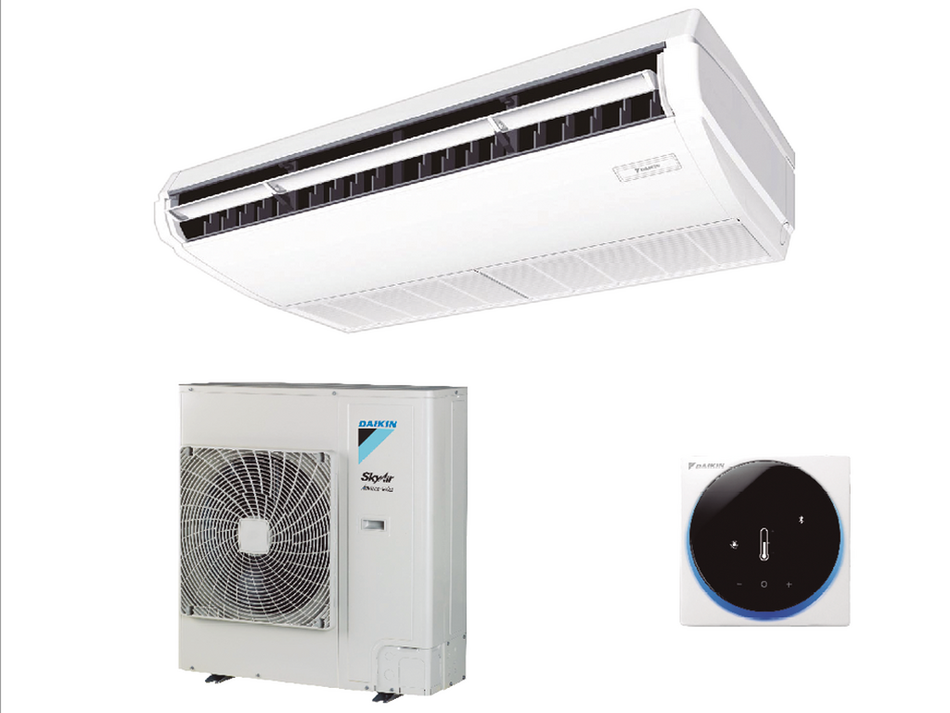 Set - Daikin HASG100A horizontales de techo monofásico