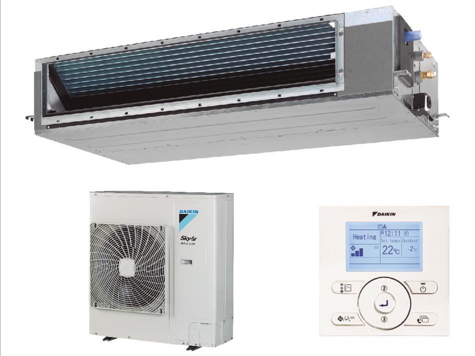 Set - Daikin conducto ADEAS125A monofásico