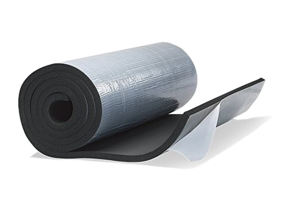 Aislamiento en rollo adhesivo
