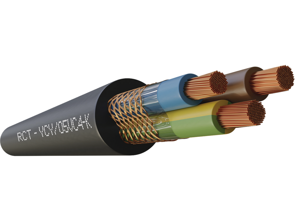 Manguera multipolar flexible RV-K 0,6/1kV negra