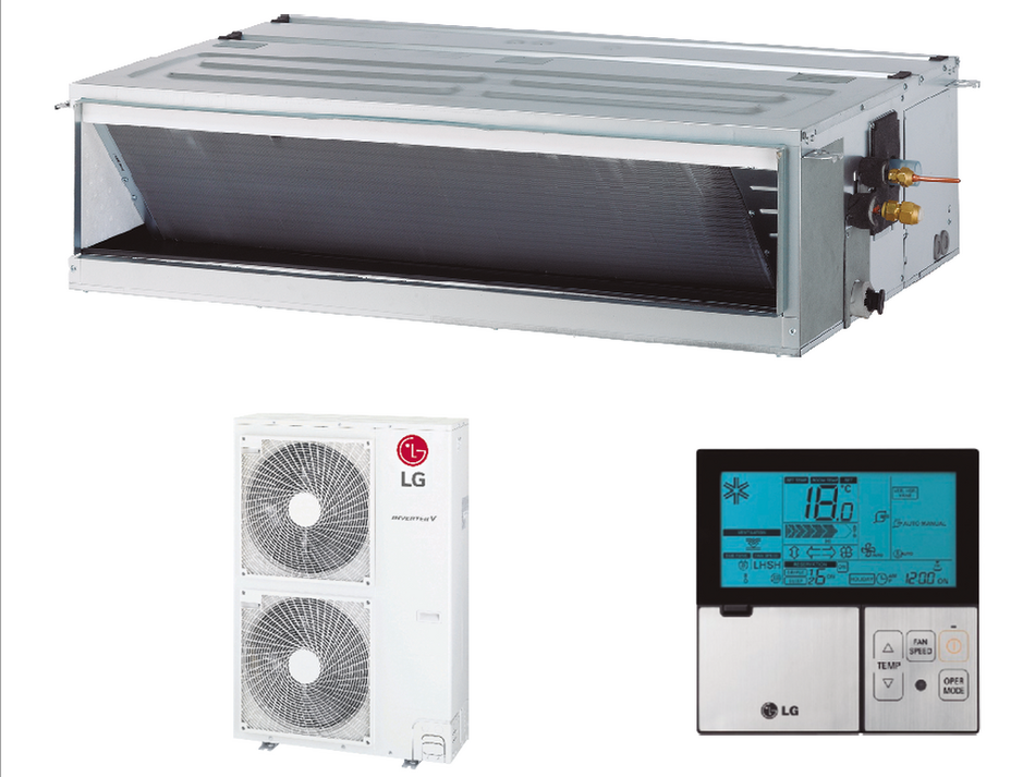 Set - LG UM60F+UUD1 conducto media alta presión monofásico