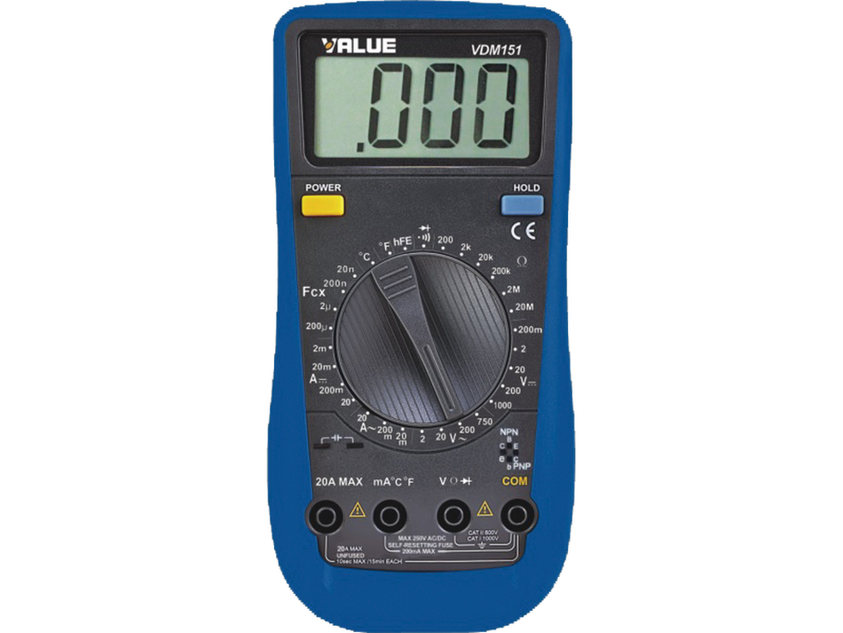 Multimetro digital VDM-151B Valeu (OXYVDM151)