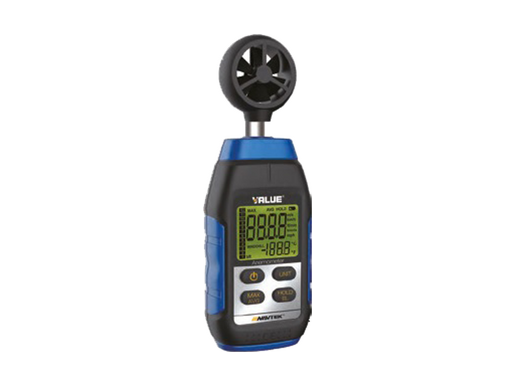 Termo anemómetro digital