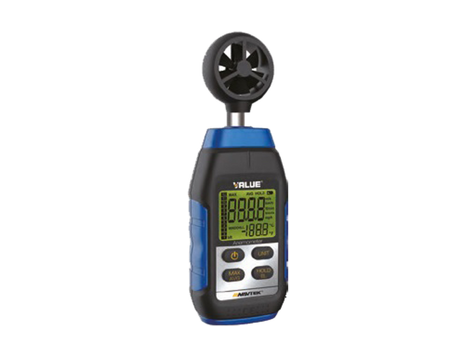 Termo anemómetro digital