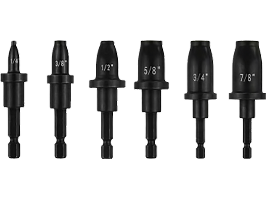 Value 6 piezas ensanchatubos para taladro