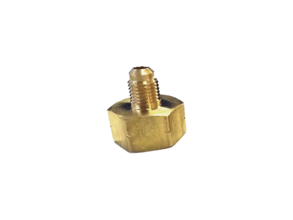 Acoplamiento botella de gas H 21,8 DCHA x M 1/4 SAE - R410A - (MVAUTY000112)