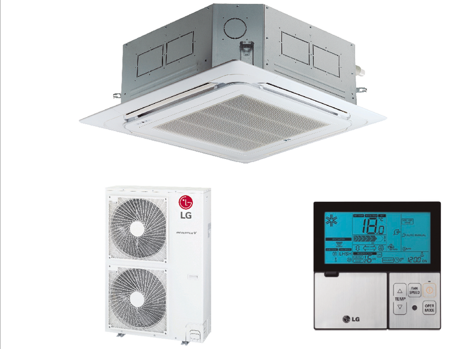 Set - LG UT48F+UUD1 cassette confort+ monofásico