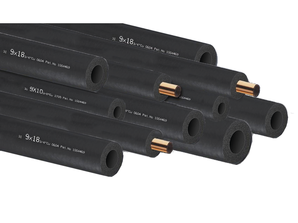 Tiras negras elastoméricas Eurobatex 09mm