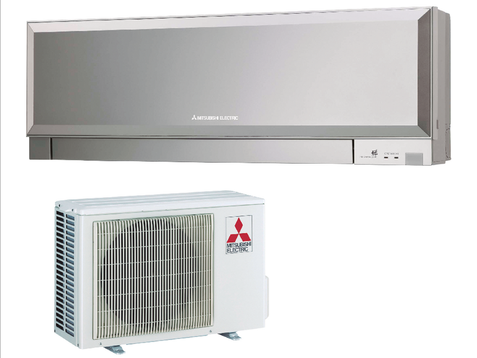 Set - Mitsubishi E. MSZ-EF50VG(K)-S split pared plata kirigamine zen