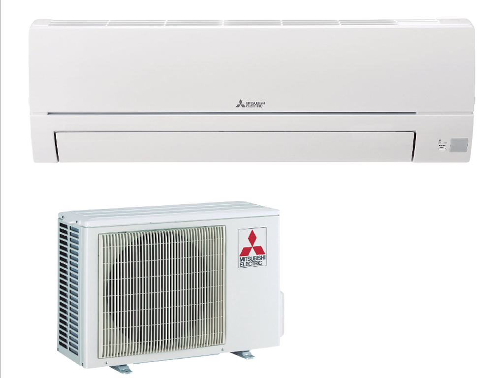 Set - Mitsubishi E. split blanca MSZ-HR71VFK con wifi