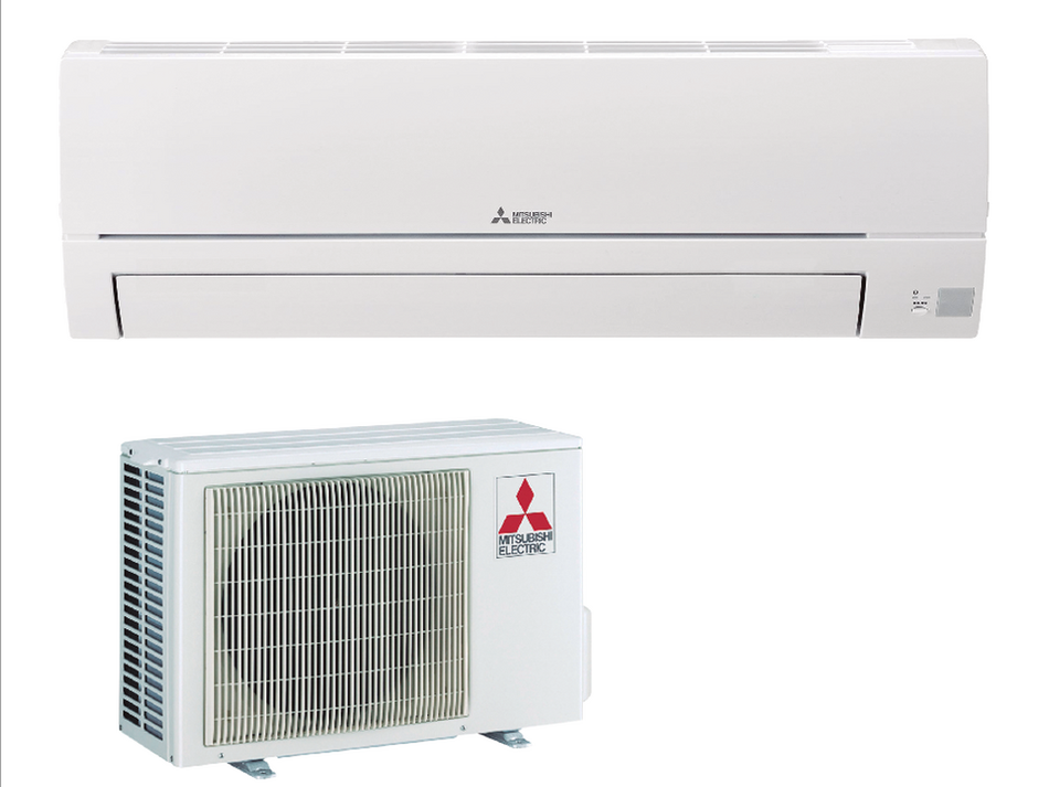 Set - Mitsubishi E. split blanca MSZ-HR71VFK con wifi
