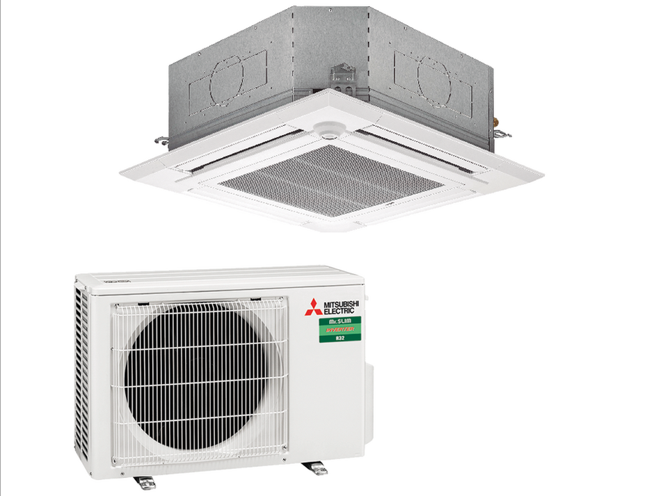 Set - Mitsubishi E. MGPLZ-71VEA cassette 90x90 serie pro
